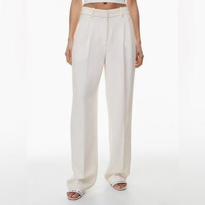 NWT - Aritzia/Wilfred Effortless Pant - Light Birch - 8L